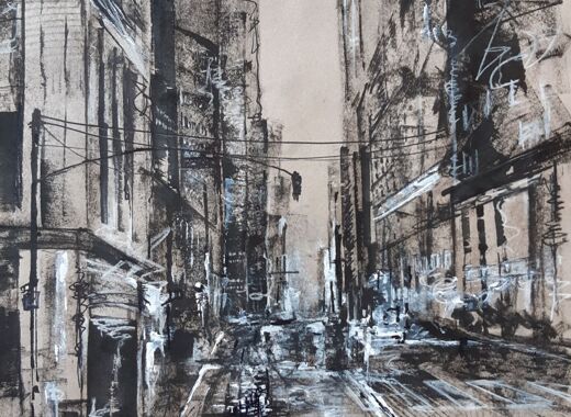 Alexandra Golubtsova Runner up Key stage 5 Drawing